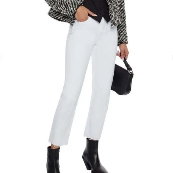 IRO Denim - Iro Paris Doune Cropped White Jeans (size 25)
